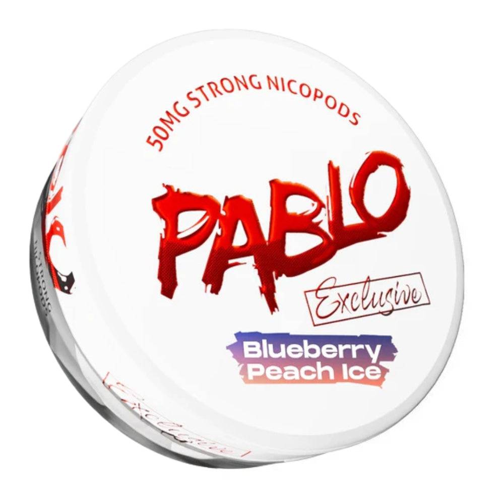 Pablo Nicotine Pouches
Blueberry_Peach_ICe