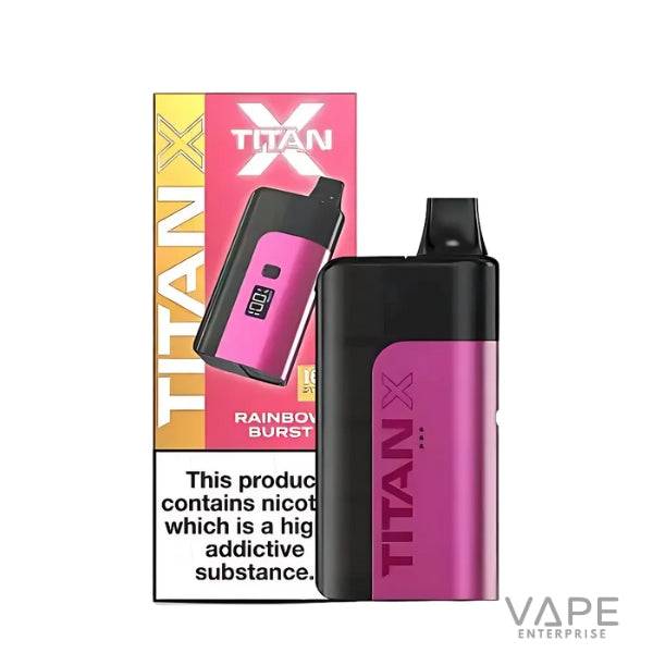 Titan X Vape Kit 10K Puffs
RainbowBurst