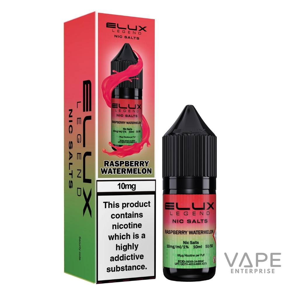 Elux Legend Nic Salts
Raspberry Watermelon