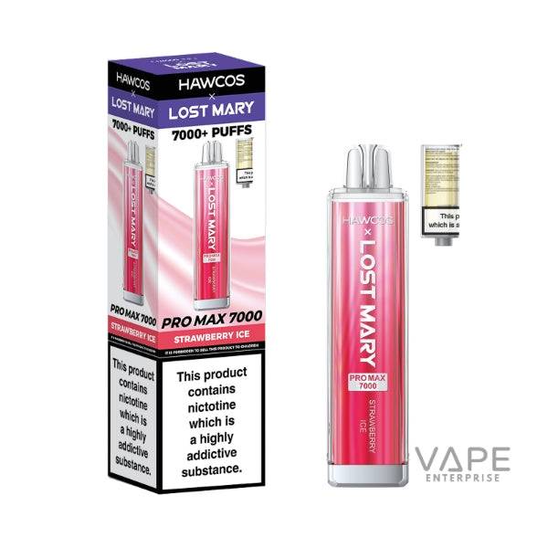 HAWCOS X LOST MARY PRO MAX 7000
STRAWBERRY_ICE