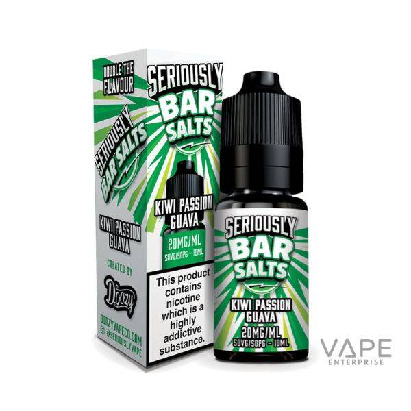 Doozy Seriously Bar Salts
Kiwi_Passion_Guava