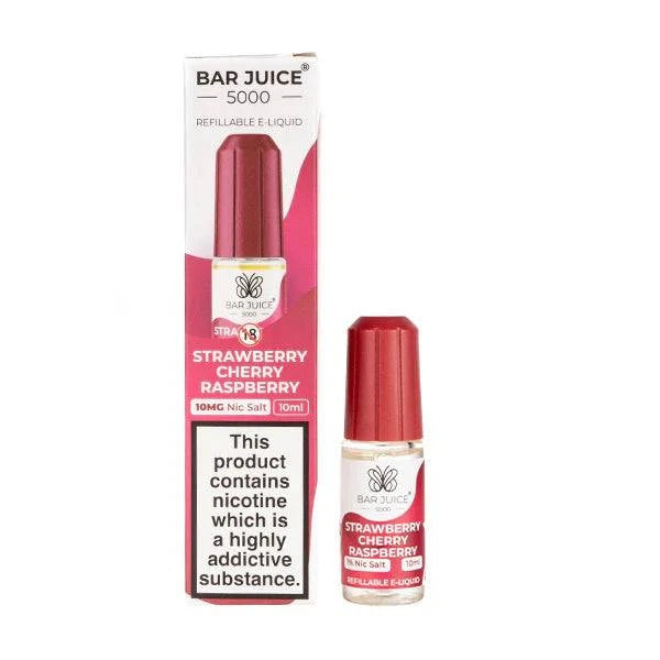 Bar Juice 5000
StrawberryCherryRaspberry