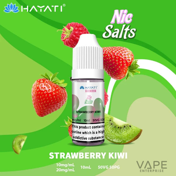 Hayati Pro Max Fresh Nic Salt
StrawberryKiwi