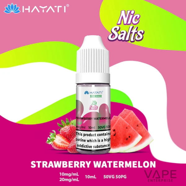 Hayati Pro Max Fresh Nic Salt
StrawberryWaterMelon