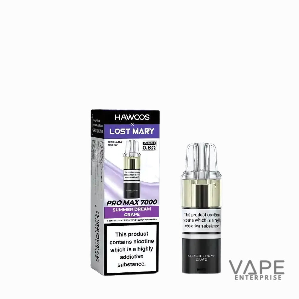 Hawcos × Lost Mary Crystal Pro Prefilled Pod Kit