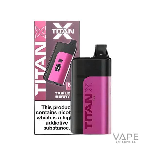 Titan X Vape Kit 10K Puffs
TripleBerry