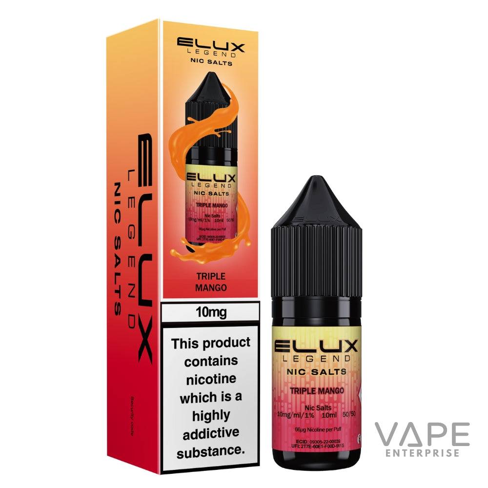 Ellux Legend Nic Salts
Triple Mango
