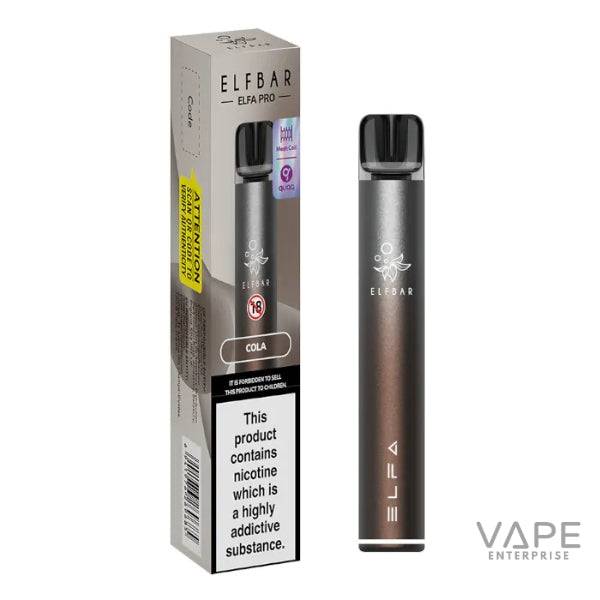 ElfBar Elfa Pro Prefilled Pod Vape Kit
TwilightBrown_Cola