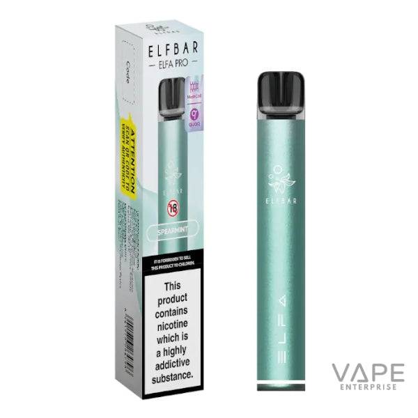 ElfBar Elfa Pro Prefilled Pod Vape Kit
TwilightCyan_Spearmint