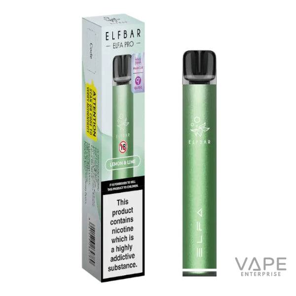 ElfBar Elfa Pro Prefilled Pod Vape Kit
TwilightGreen_Lemon_Lime