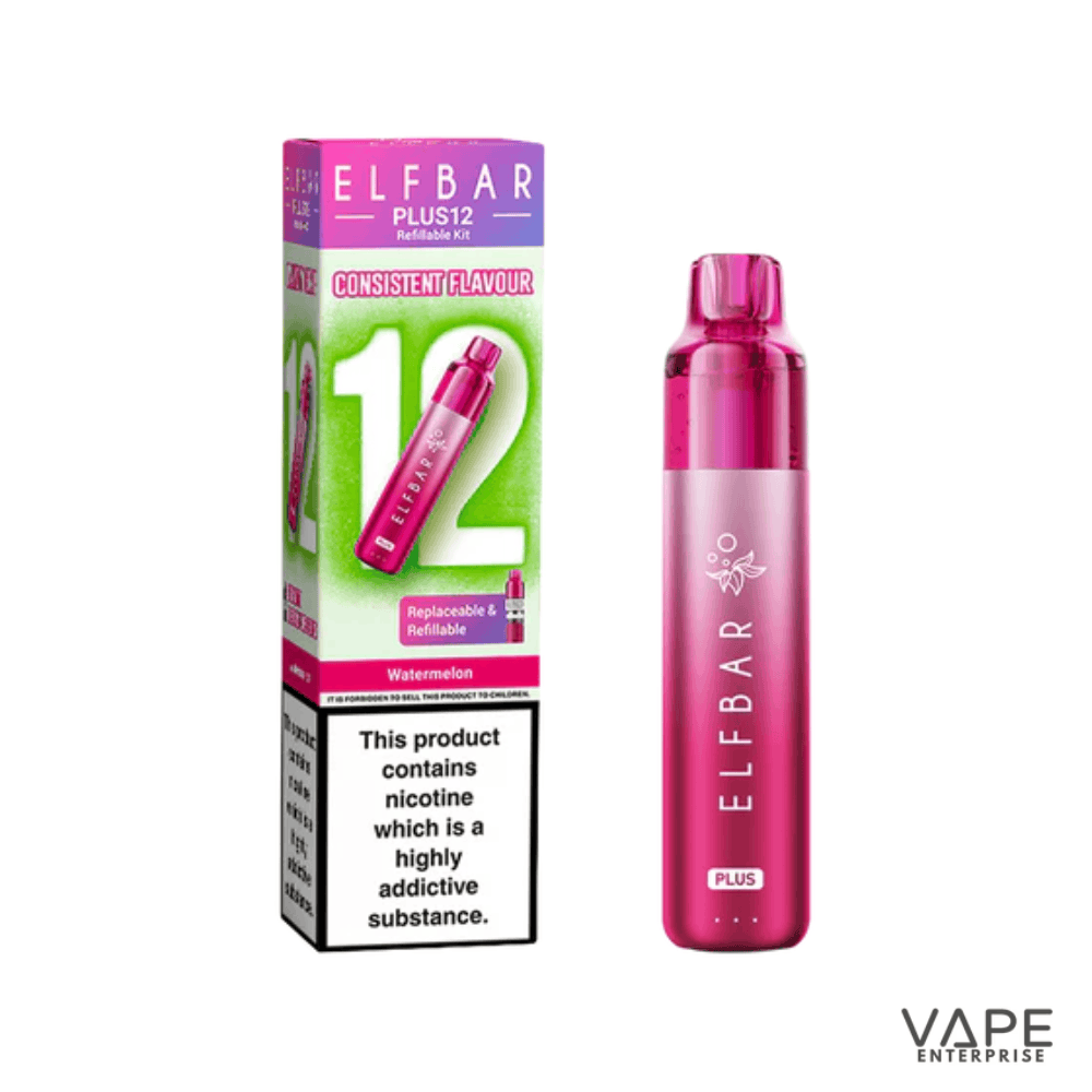 Elf Bar Plus 12 Prefilled Pod Vape Kit – Up To 12,000 Puffs