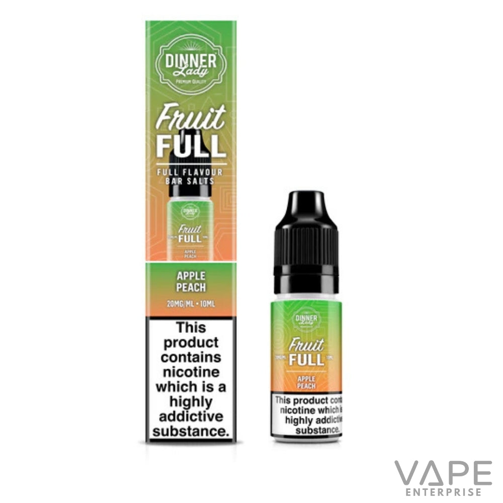 Dinner Lady Fruit Full vape juice applepeach