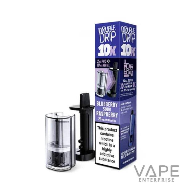 Double Drip 10k pod
blueberrysourraspberry