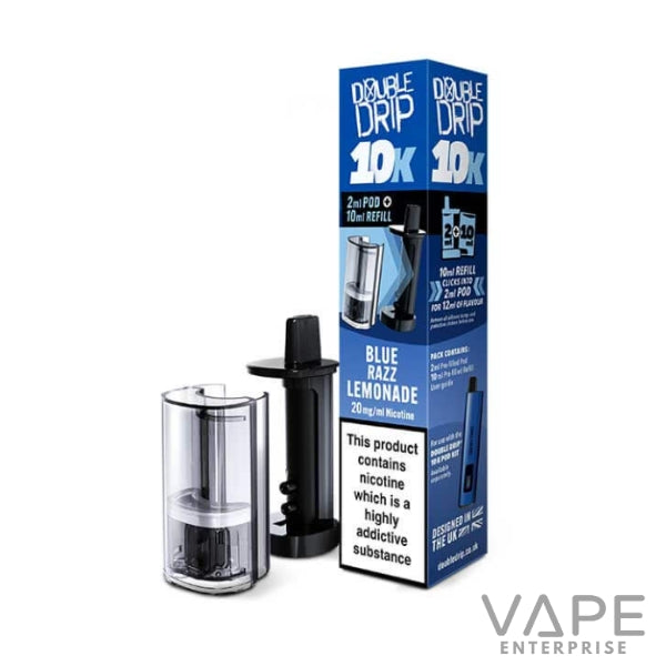 Double Drip 10k pod
bluerazzlemonade