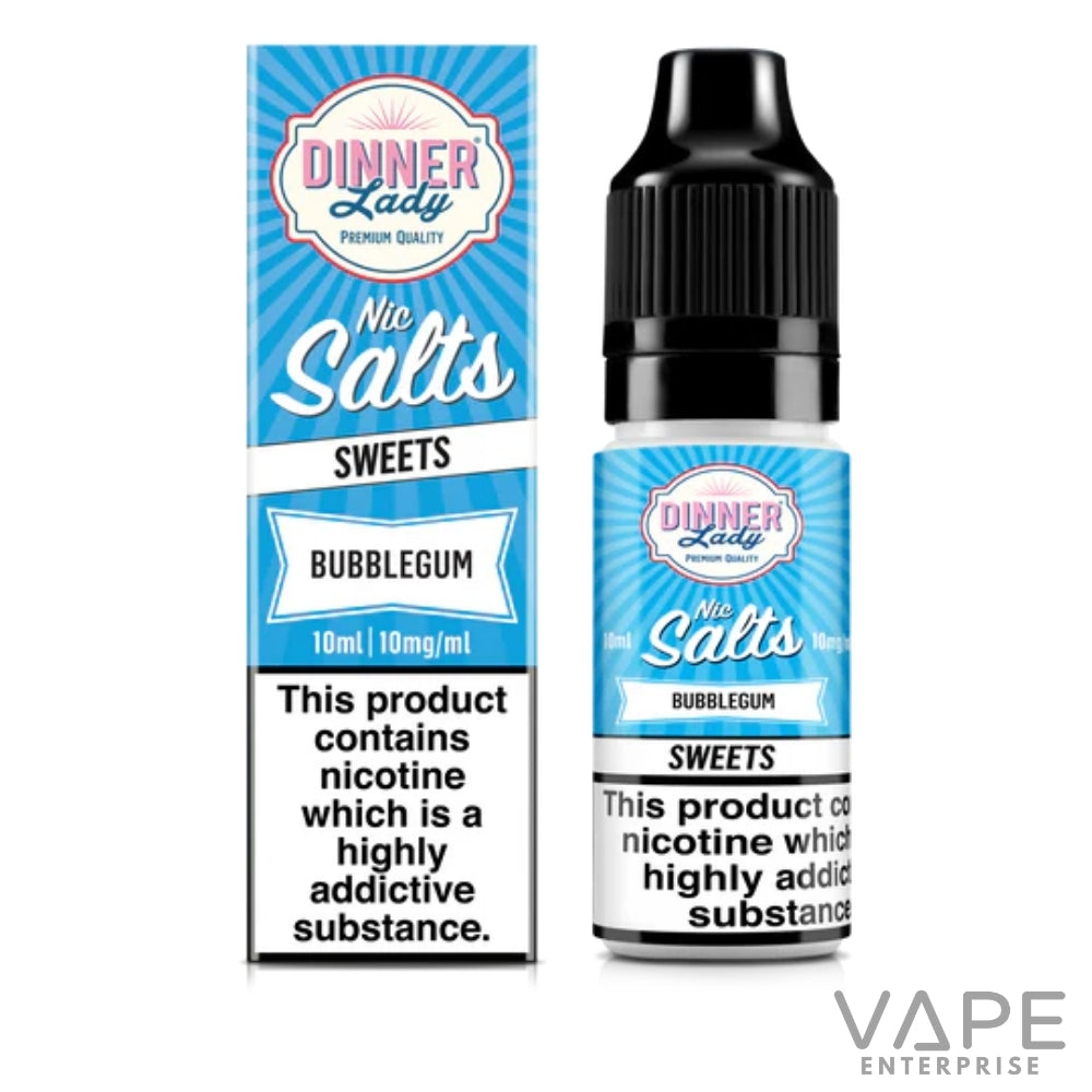 Dinner Lady Nic Salts Bubblegum 10mg