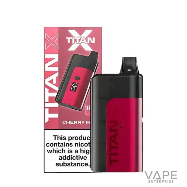 Titan X Vape Kit 10K Puffs
cherryFizz