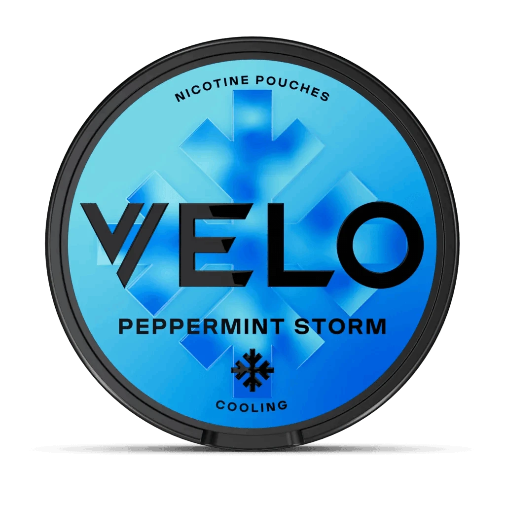 Velo nicotine pouch
Peppermint Storm