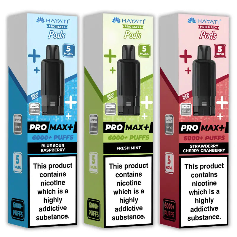 Hayati Pro Max Prefilled Pods 5mg