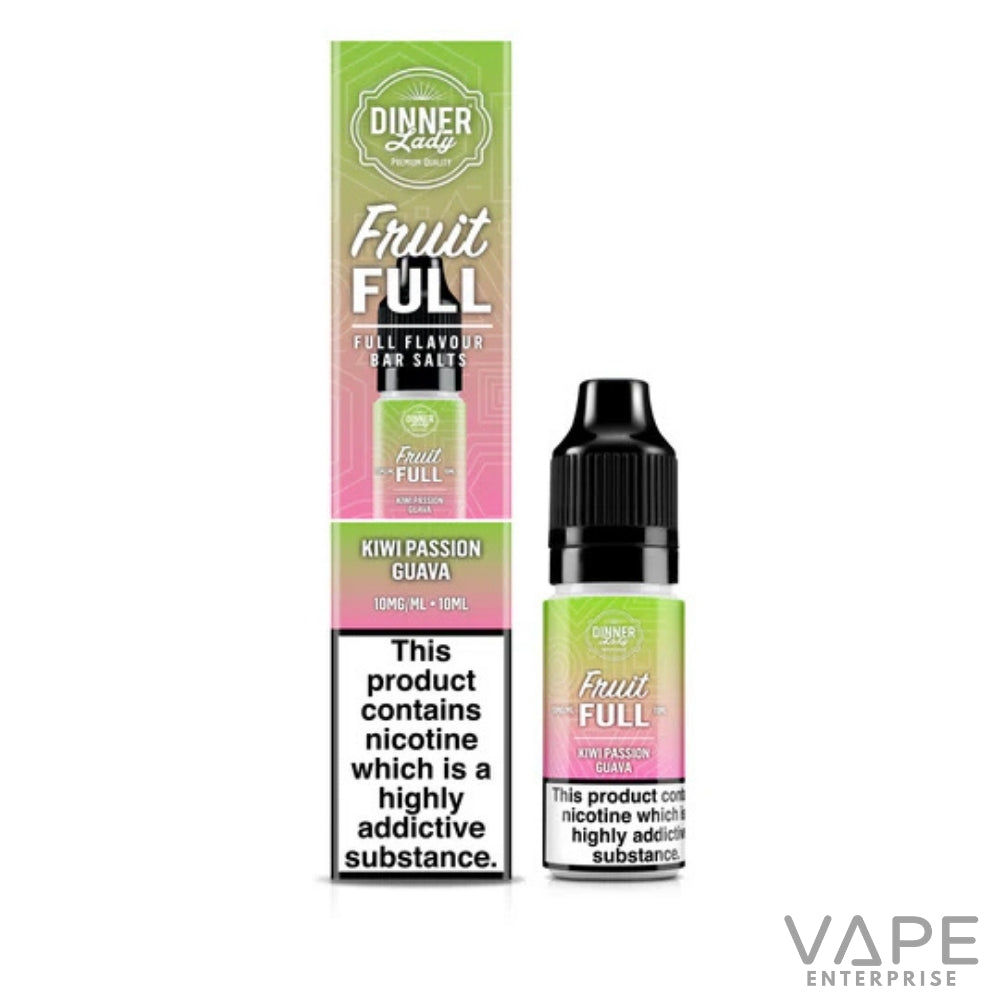 Dinner Lady Fruit Full vape juice
kiwi passion guava