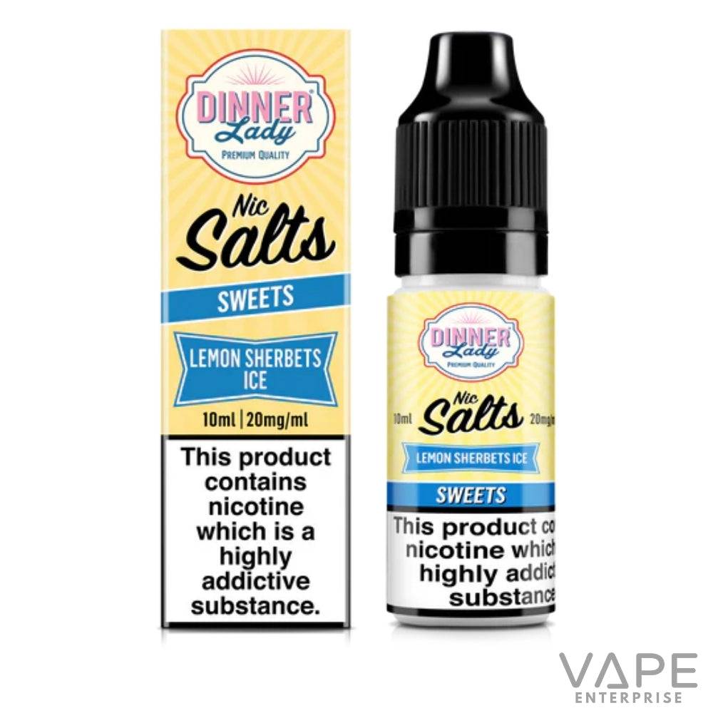 Dinner Lady Nic Salts
Lemon Sherbets Ice 20mg