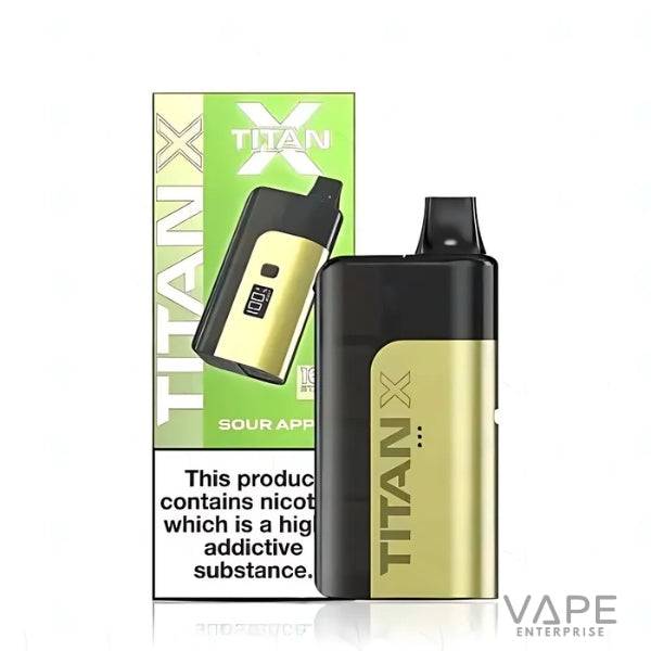 Titan X Vape Kit 10K Puffs
sourapple