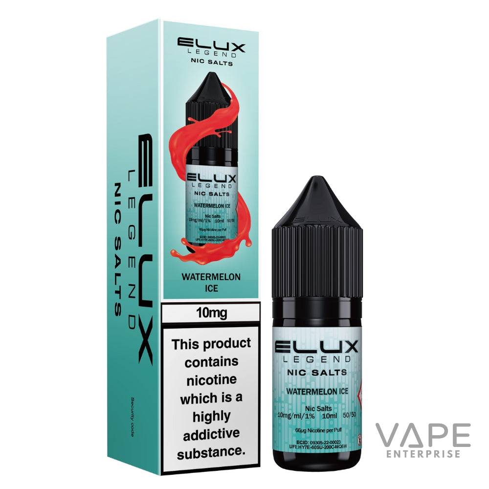 Ellux Legend Nic Salts
Watermelon Ice