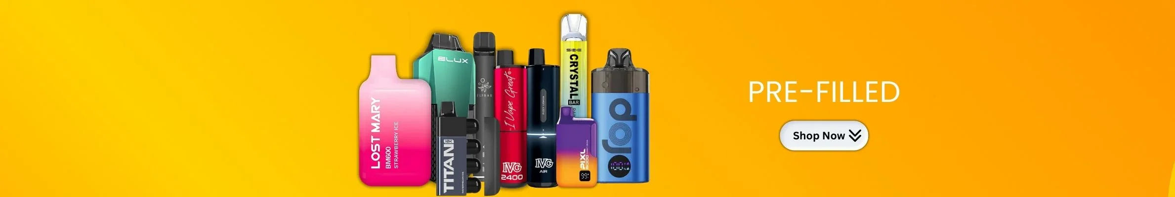 Pre-Filled Vapes in the UK – Convenient, Hassle-Free & Top Brands