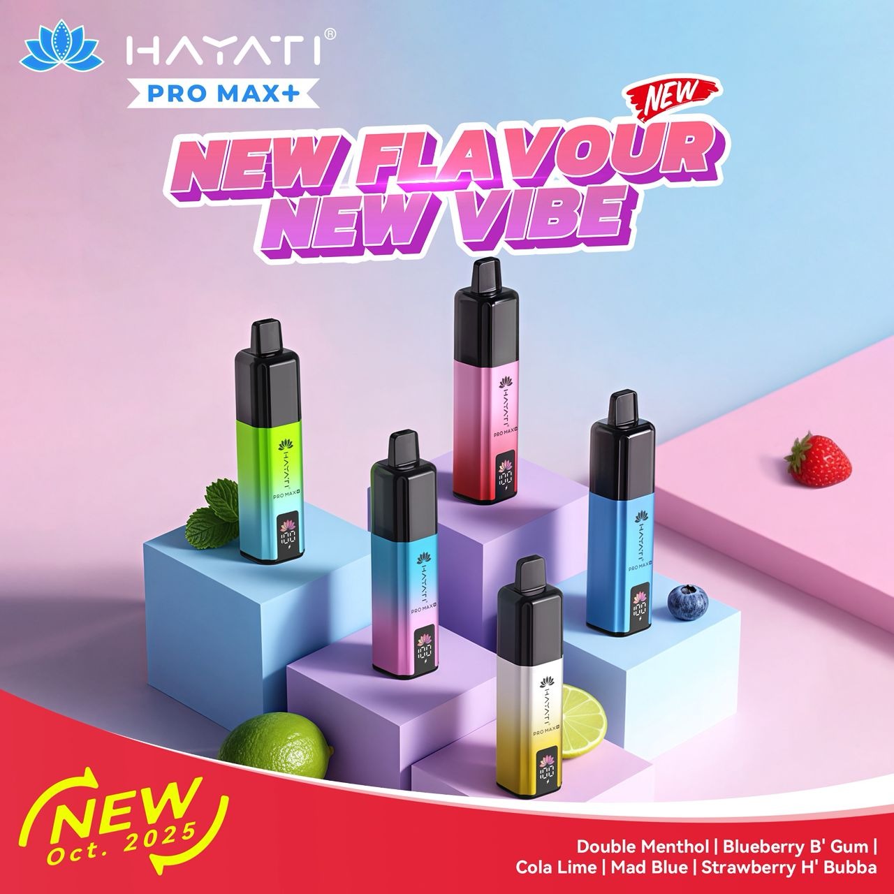 Hayati Pro Max Plus 6000 puffs vape