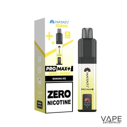 Hayati Pro Max plus 6000 Puffs - 0mg (ZERO NICOTINE)