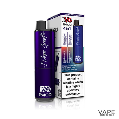  IVG 2400 4 in 1 Vape Kit 