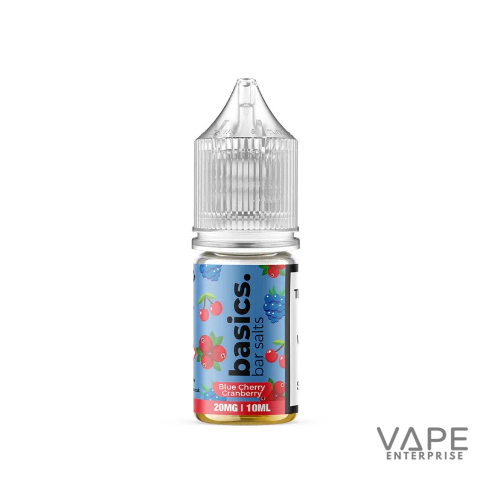 Basics Nic Salts E-Liquids
Bluecherrycranberry