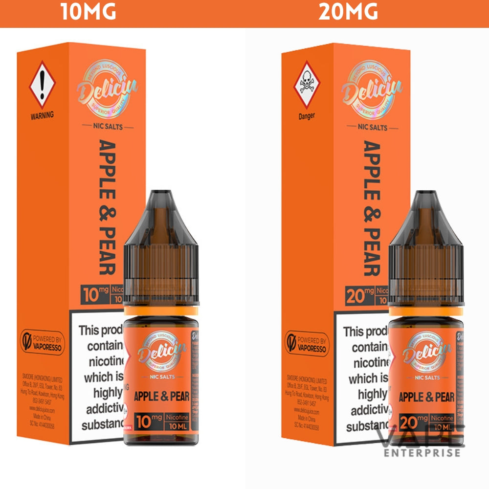 Delicious Nic Salts E-Liquids