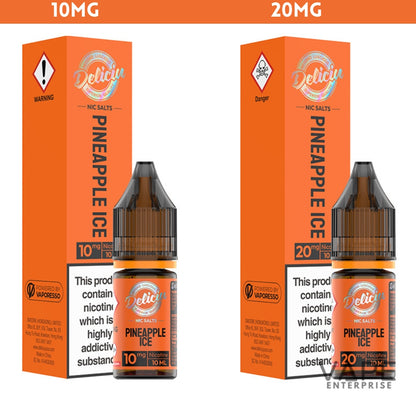 Delicious Nic Salts E-Liquids
PineappleIce