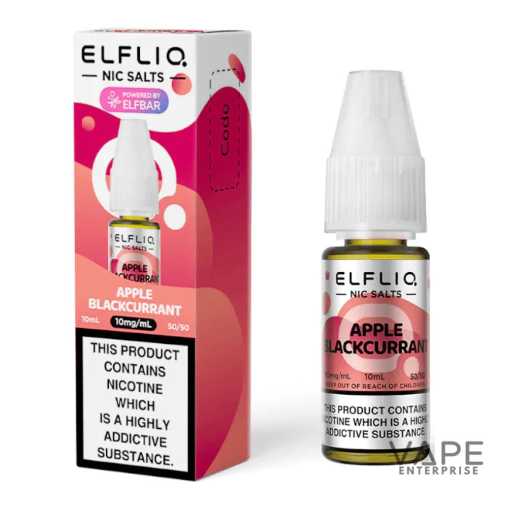 ElfLiq Nic Salt E-Liquids AppleBlackCurrant