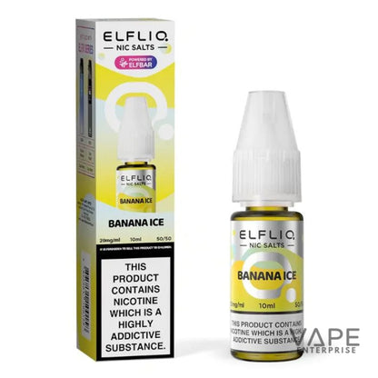 ElfLiq Nic Salt E-Liquids BananaIce