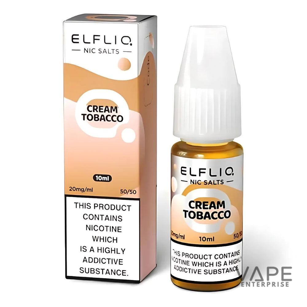 ElfLiq Nic Salt E-Liquids CreamTobacco