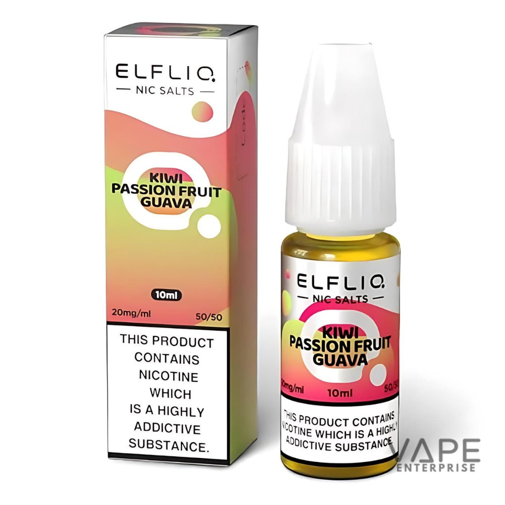 ElfLiq Nic Salt E-Liquids KiwiPassionFruitGuava