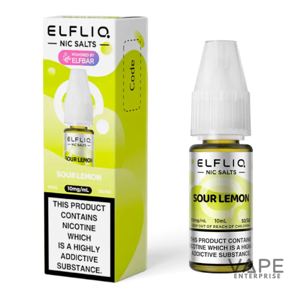 ElfLiq Nic Salt E-LiquidsSourLemon