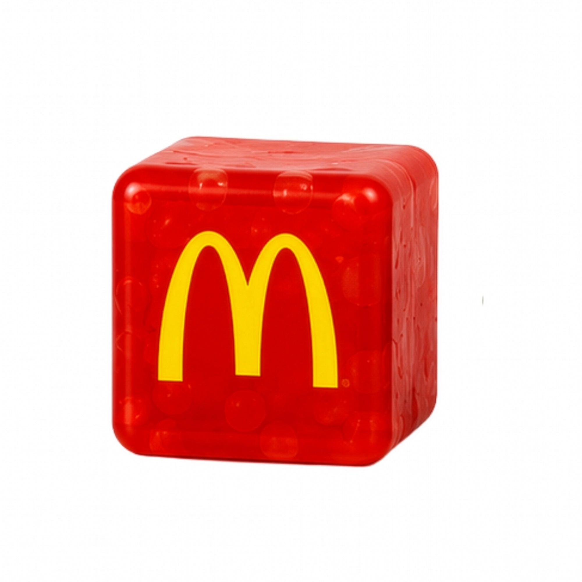 McDonald's Inspired Squishy Stress Relief Cube Toy