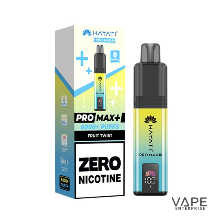 Hayati Pro Max plus 6000 Puffs - 0mg (ZERO NICOTINE)