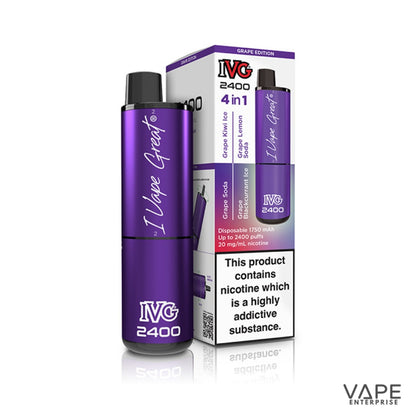  IVG 2400 4 in 1 Vape Kit 