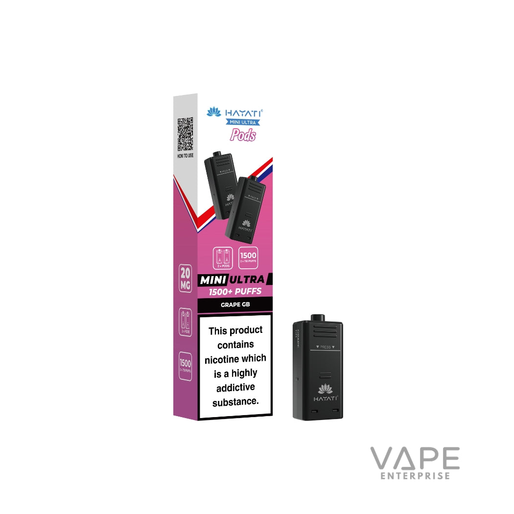 Hayati Mini Ultra 1500 Refill Pods