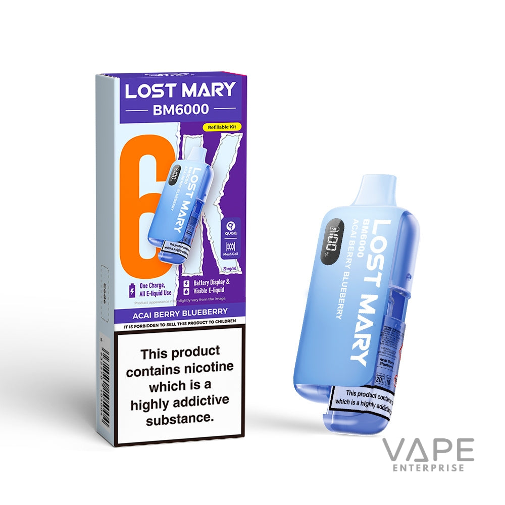 LOST MARY BM6000
Acai_Berry_Blueberry
