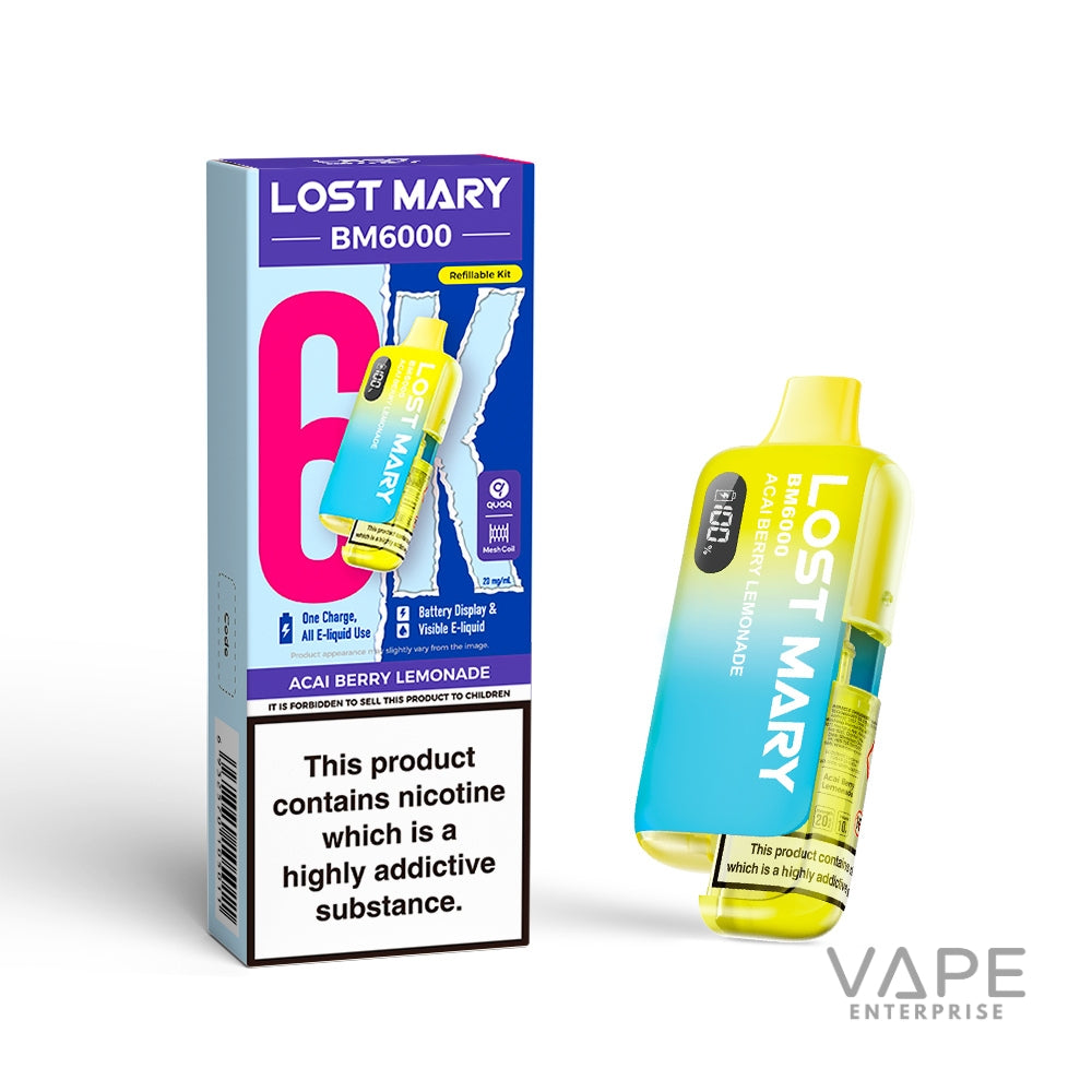 LOST MARY BM6000
Acai_Berry_Lemonade