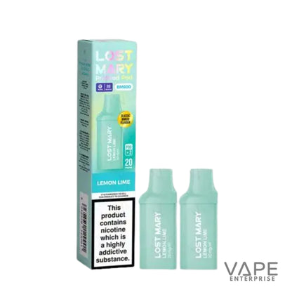 Lost Mary vape device and packaging on a white background