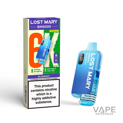 Lost Mary BM6000
Blueberry