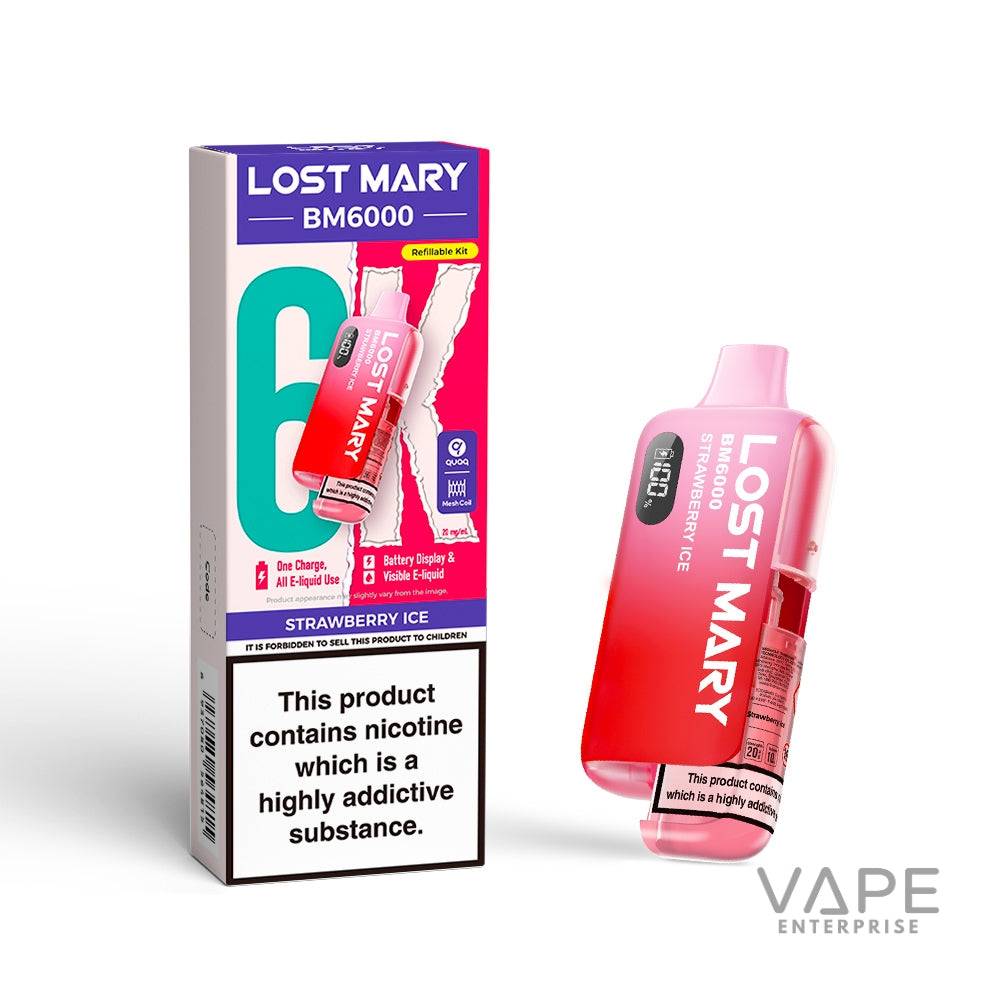 Lost mary BM6000
Strawberry_Ice