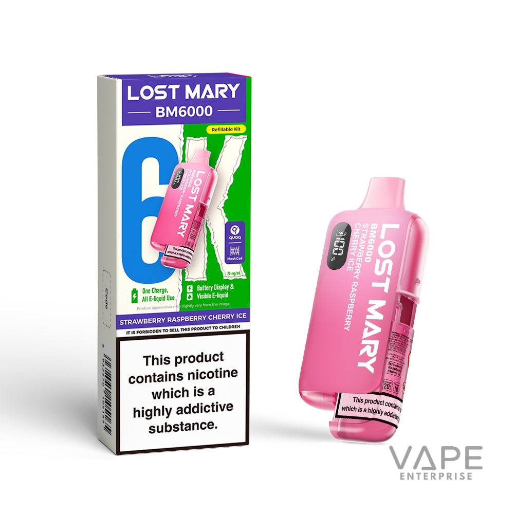 Lost mary BM6000
Strawberry_Raspberry_Cherry_Ice