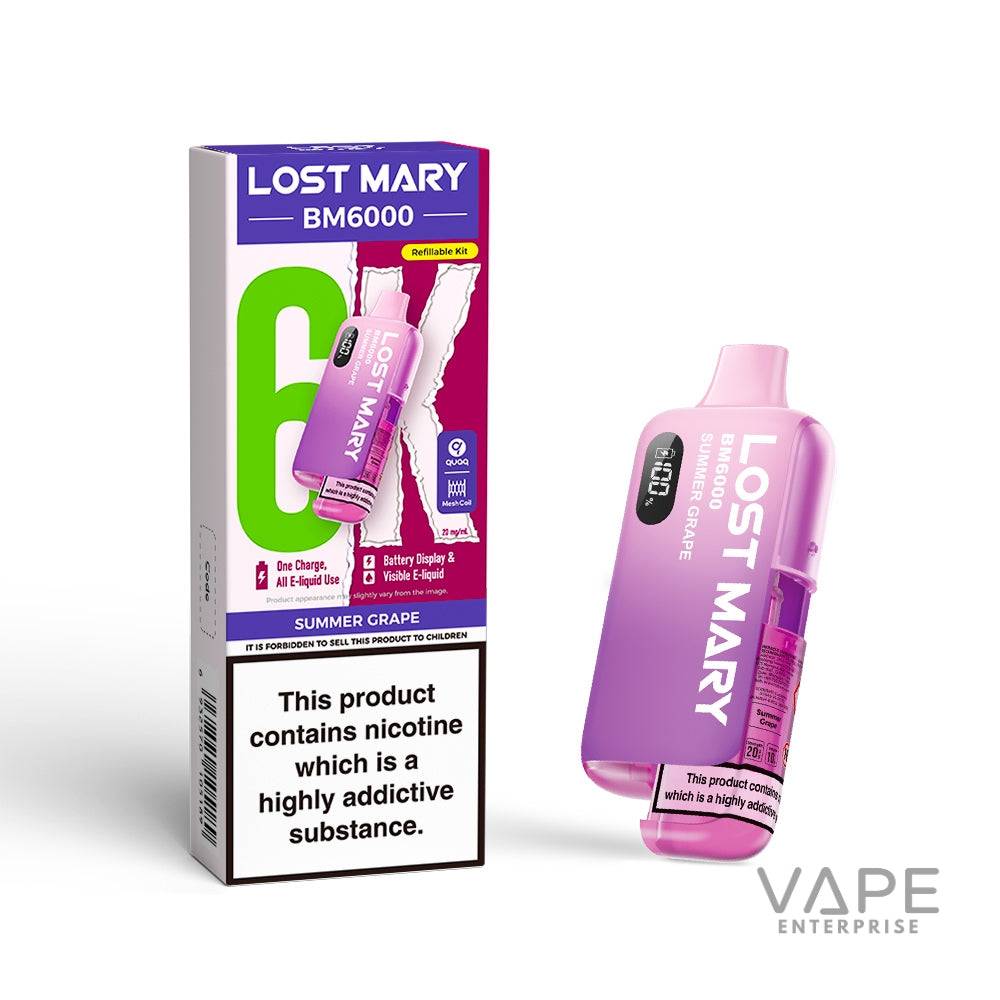 Lost mary BM6000
Summer_Grape
