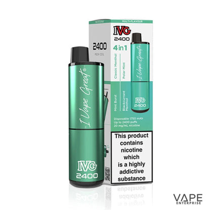 IVG 2400 4 in 1 Vape Kit